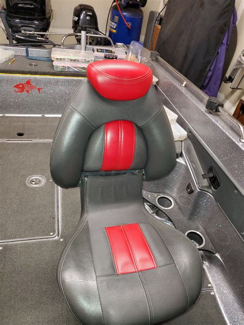 99 dfas cleveland Skeeter Bass Boat Drivers Seat Back Half New (Other) 200. . Replacing ranger boat seats